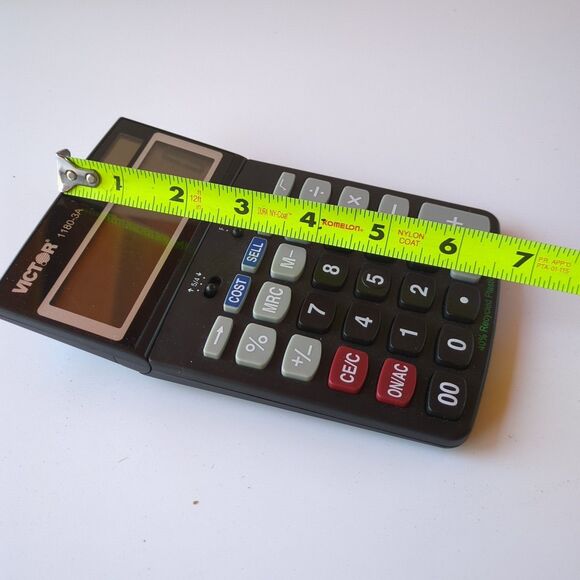 Extra Large 12 Digit Desktop Calculator with‎ Adjustable Tilt LCD Solar Power - Picture 10 of 12